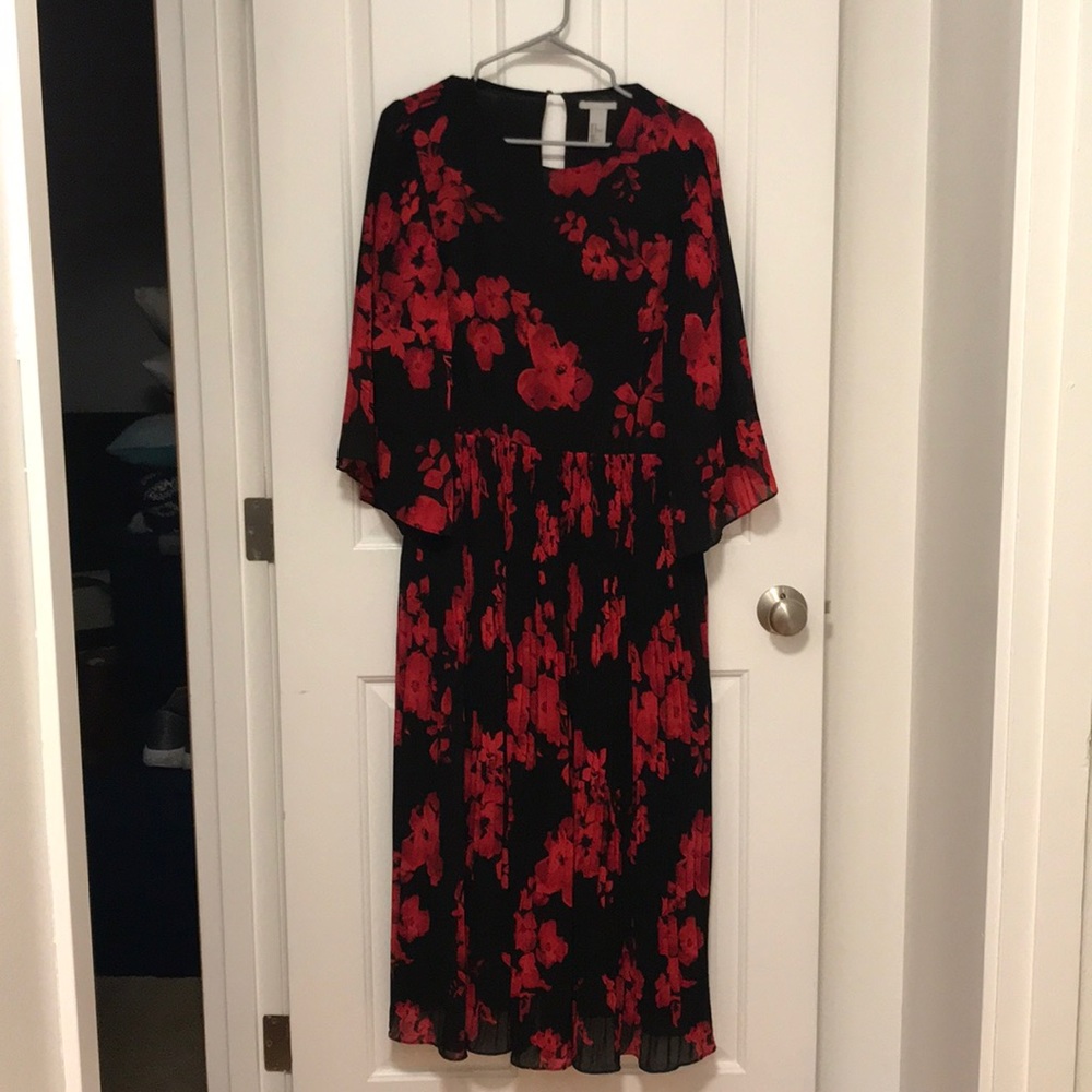H&M chiffon dress